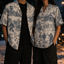 Crosfil Winter Watch 1977 Hawaiian Shirt — Snow Bigfoot Toile Print
