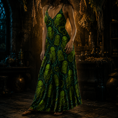 Cathulhu — Eldritch Sleep Slip Dress