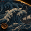 Kaiju Rising Hawaiian Shirt — Cthulhu Blood Moon Wave