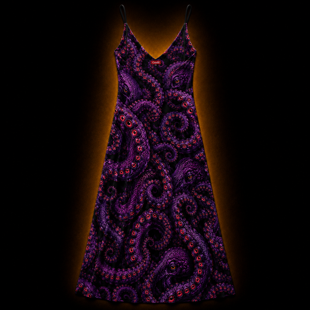 Violet Grasp — Eldritch Slip Dress