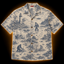 Crosfil Coastal Watch 1975 Hawaiian Shirt — Lighthouse Bigfoot Toile Print
