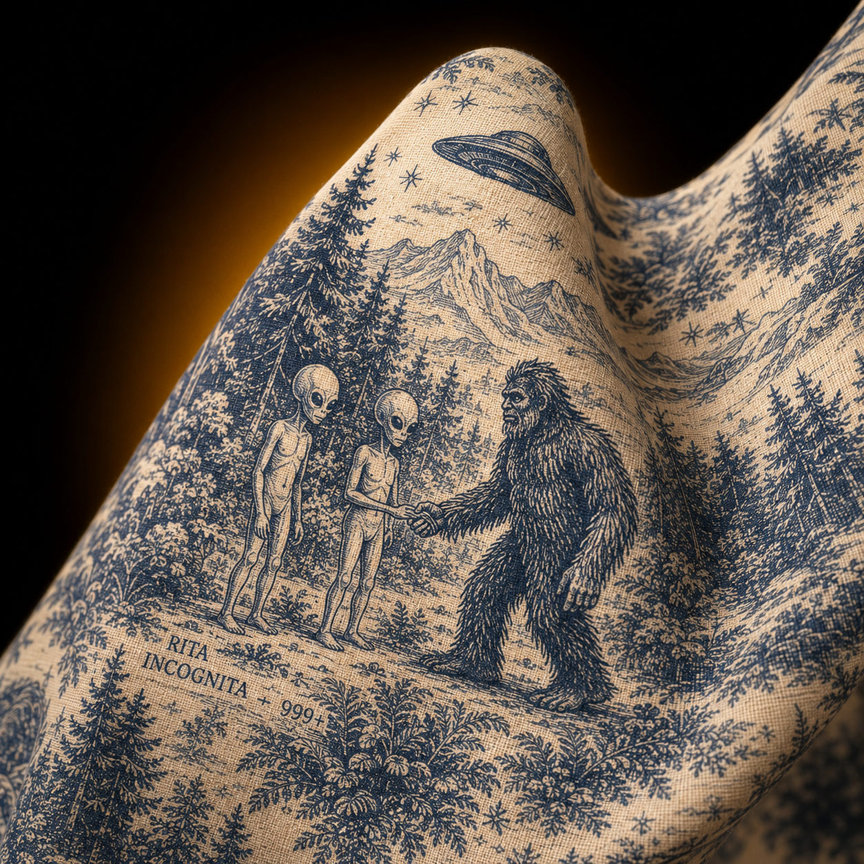 Cryptid Toile — Cryptid Slip Dress
