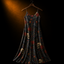 Memento Mori XIII — Victorian Gothic Slip Dress