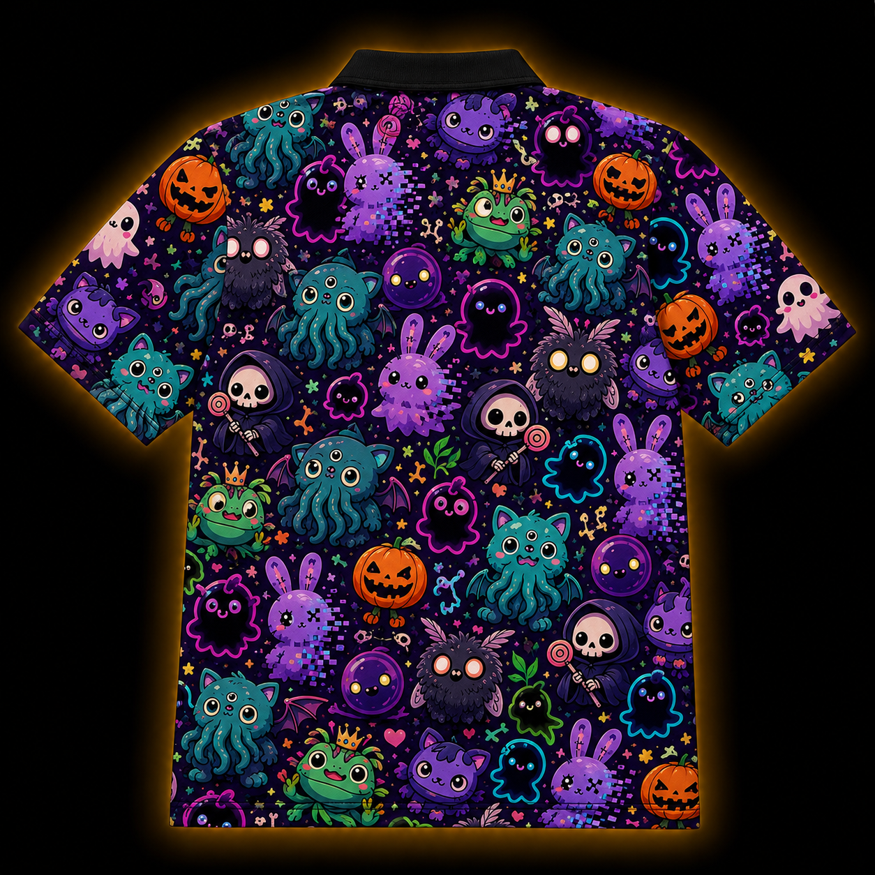 The Overcrowded Void — Creepy Cute Polo Shirt