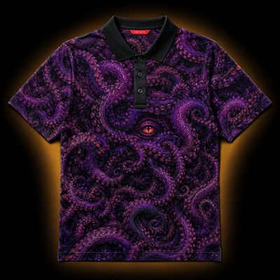 De Profundis — Tentacle Polo Shirt