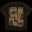 Missing Cryptids — Bulletin Board Collage Washed T-Shirt