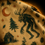 Northern Hunger — Folk Horror Slip Dress