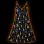 Roadtrip '67 — Cosmic Cryptid Slip Dress