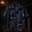 Crosfil Cold Comfort Hawaiian Shirt — Bigfoot Mountain Night Print