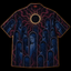 The Sleeping Choir: Eclipse — Dark Occult Faces Hawaiian Shirt