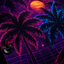 Neon Coast XIII — Synthwave Paradise Hawaiian Shirt