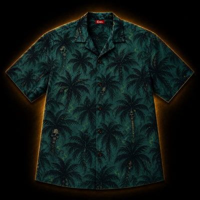 Cursed Paradise — Hidden Horror Hawaiian Shirt