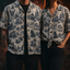 Crosfil Cryptid Toile Hawaiian Shirt — Dark Forest Toile de Jouy Print