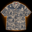 Crosfil Desert 1947 Hawaiian Shirt — Roswell UFO & Bigfoot Print
