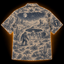 Crosfil Desert 1947 Hawaiian Shirt — Roswell UFO & Bigfoot Print