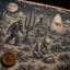 Crosfil Desert 1947 Hawaiian Shirt — Roswell UFO & Bigfoot Print