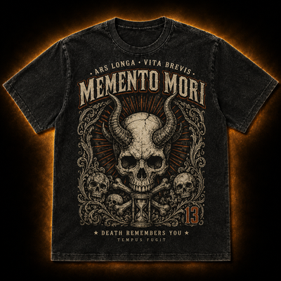 Memento Mori — Ars Longa Vita Brevis T-Shirt
