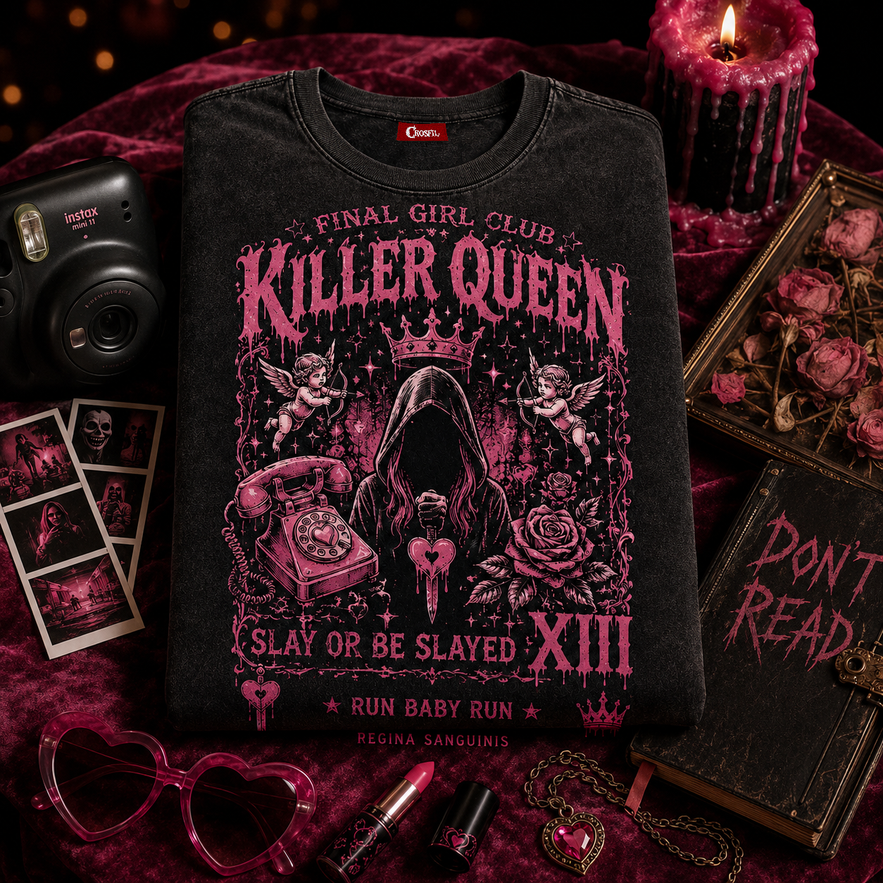 Killer Queen XIII — Slay or Be Slayed T-Shirt
