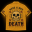 Have A Nice Death — Skull & Hibiscus Hawaiian Shirt | Dark Humor Collection