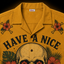 Have A Nice Death — Skull & Hibiscus Hawaiian Shirt | Dark Humor Collection
