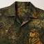 Custom Dog & Text Hunting Hawaiian Shirt — Personalized Camo Deer Forest Aloha