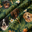 Custom Dog Face Hawaiian Shirt — Personalized Tropical Jungle  Pet Photo Aloha Shirt