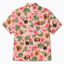 Custom Dog Face Hawaiian Shirt — Personalized Pink Flamingo  Tropical Pet Photo Aloha Shirt