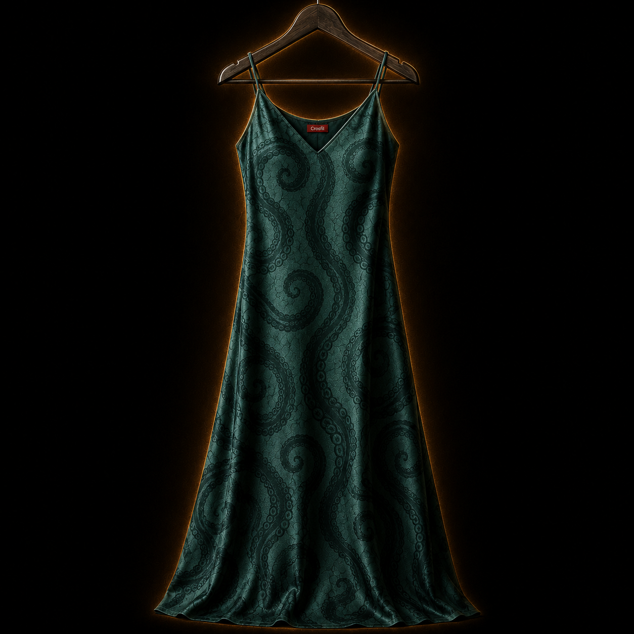The Deep — Tentacle Slip Dress