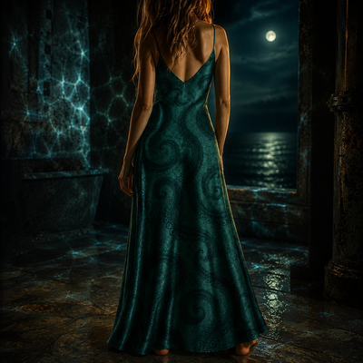The Deep — Tentacle Slip Dress
