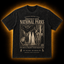 Protect Our National Parks — Cryptid Ground Team Washed T-Shirt