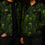 Crosfil Cthulhu Necropolis Jacket — Green Horror All-Over Print