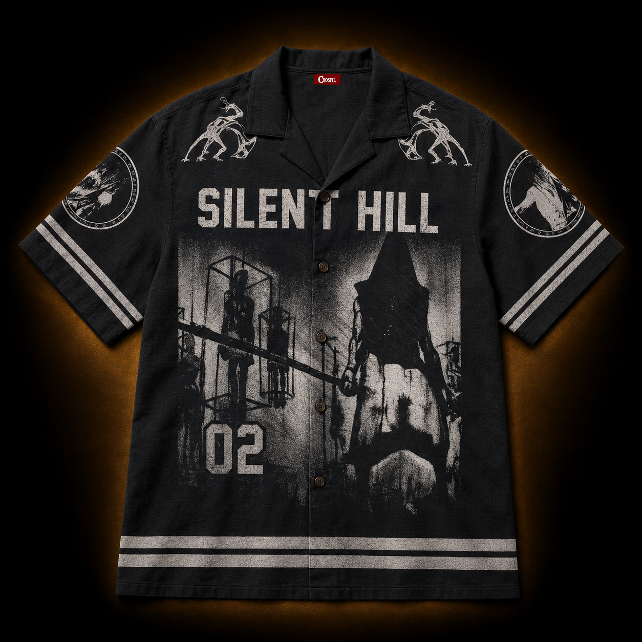 Silent Hill 02 — Pyramid Head Hawaiian Shirt