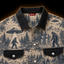 Crosfil Bigfoot Toile Jacket — Cryptid Forest All-Over Print