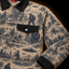Crosfil Bigfoot Toile Jacket — Cryptid Forest All-Over Print
