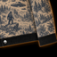 Crosfil Bigfoot Toile Jacket — Cryptid Forest All-Over Print