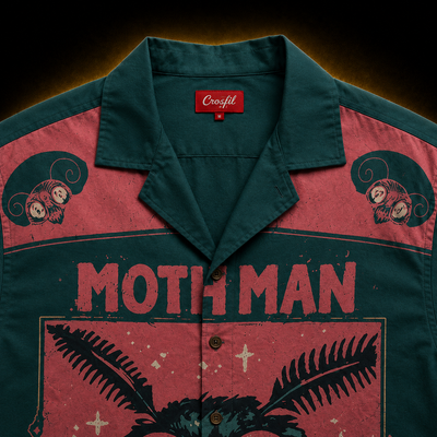 Mothman '66 — Cryptid Folklore Hawaiian Shirt | Cryptid Collection