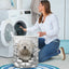 Coton de Tulear - In The Hole Of Wall Pattern Laundry Basket