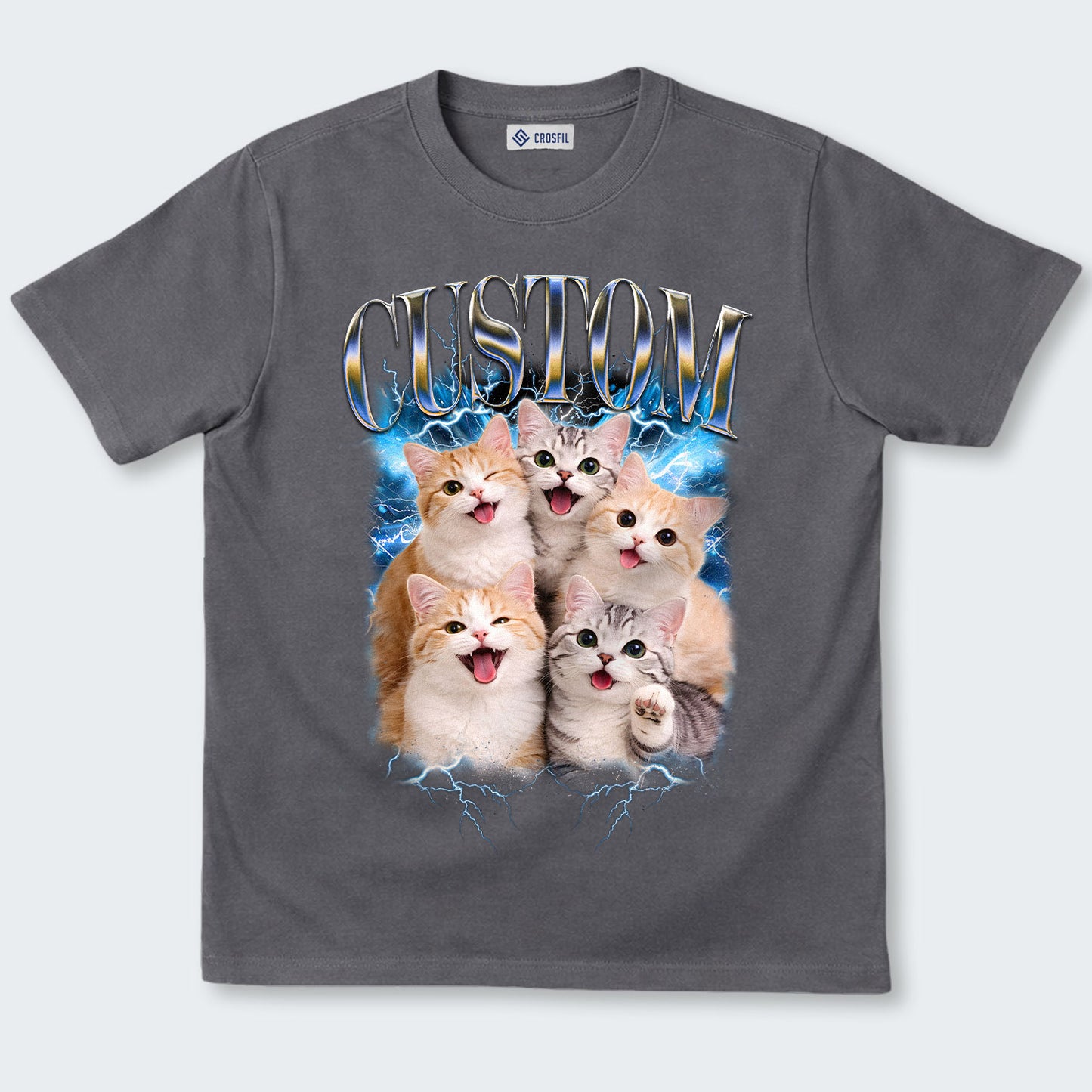 Custom Cat T-Shirt – Personalized Pet Tee - 130226
