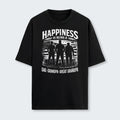 Happiness Is Being A Dad Grandpa and Great Grandpa T-Shirt 250126