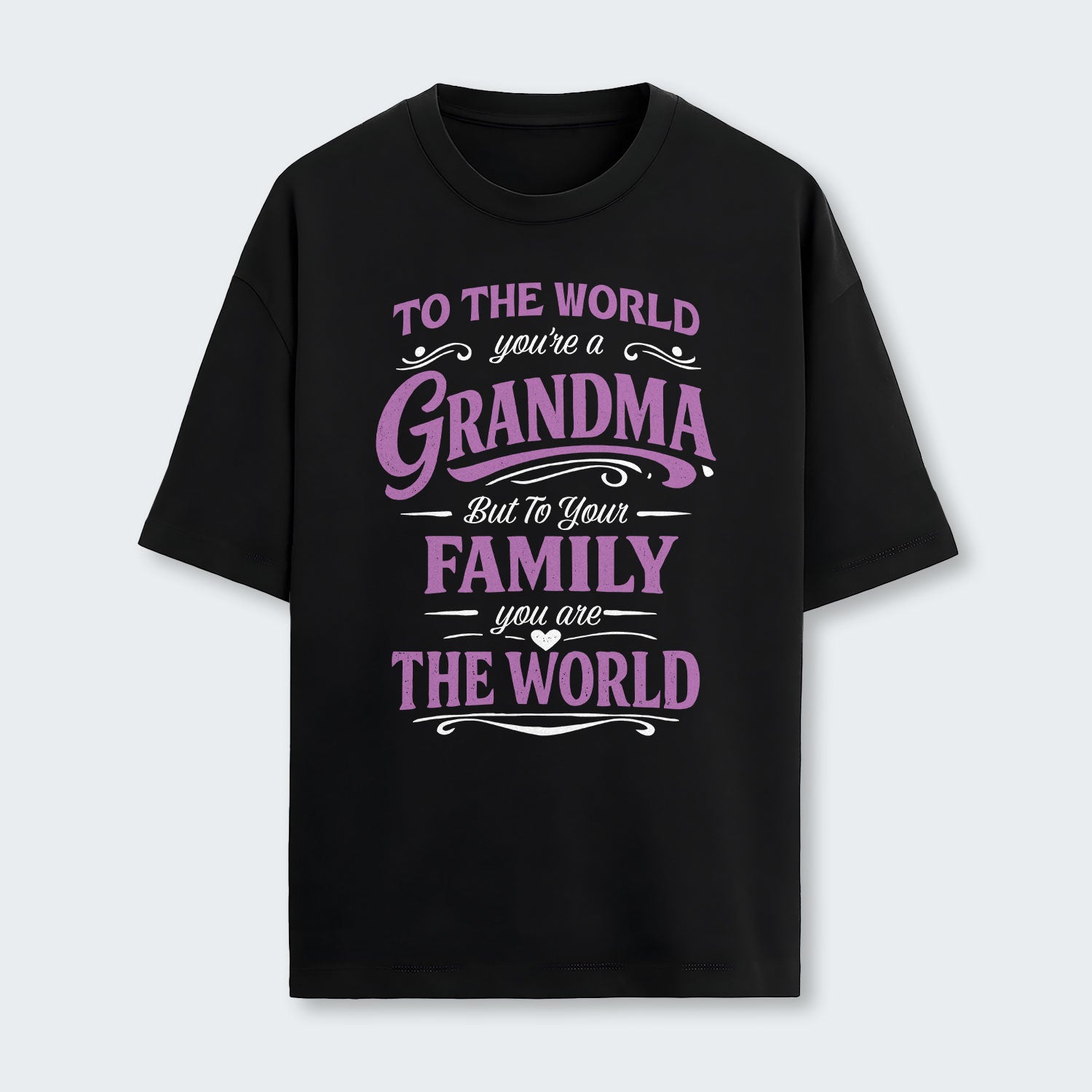 To The World You’re A Grandma But To Your Family You Are The World T-Shirt 190126