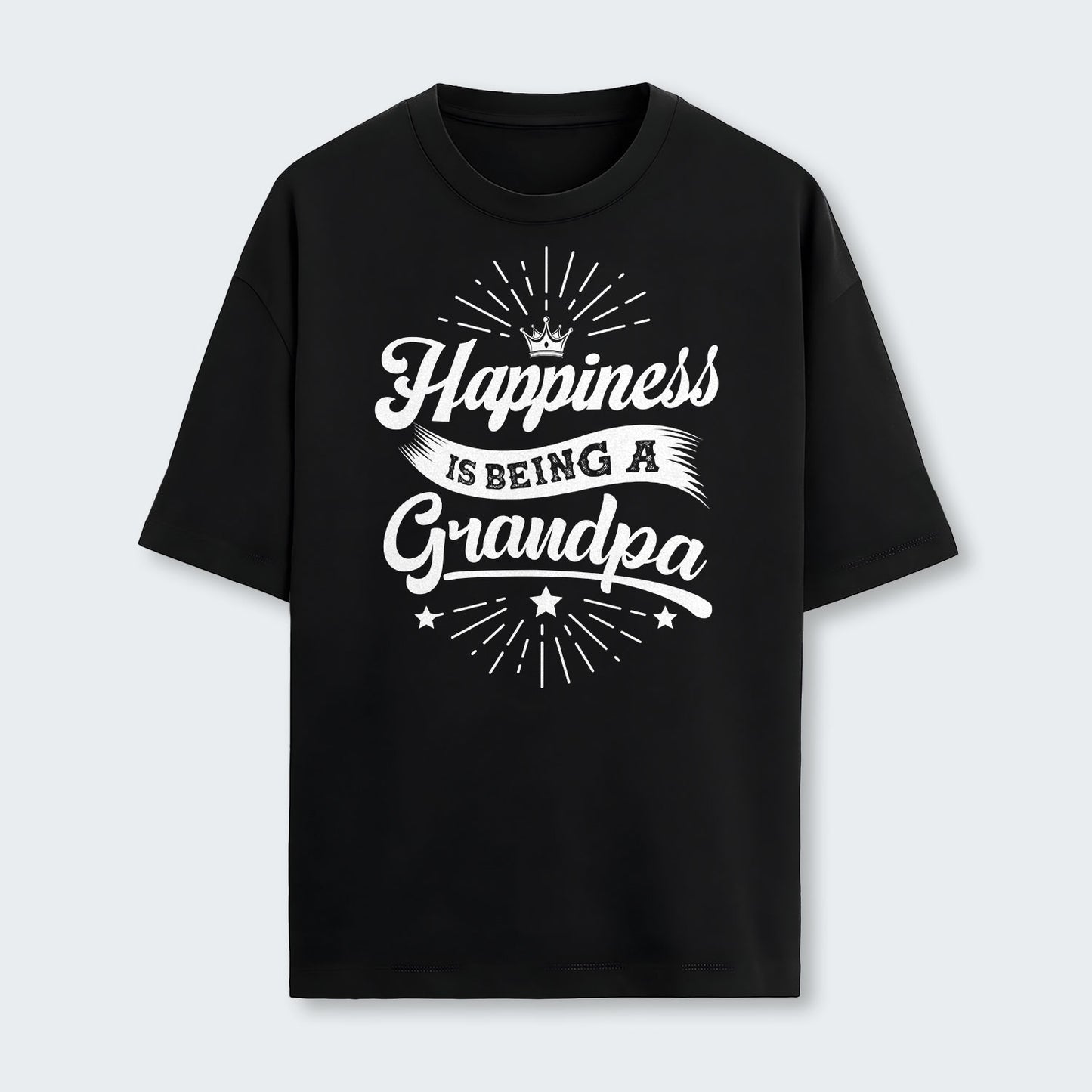 Happiness Is Being A Grandpa T-Shirt 370126