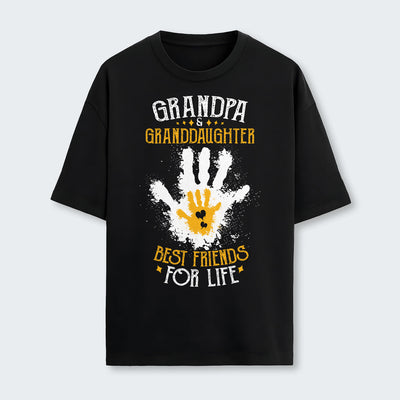 Grandpa & Granddaughter Best Friends For Life T-Shirt 020126