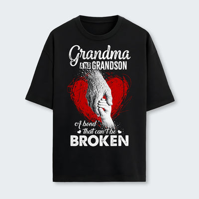 Grandma And Grandson A Bond That can't Be Broken T-Shirt 060126