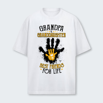 Grandpa & Granddaughter Best Friends For Life T-Shirt 020126