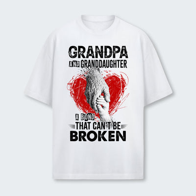 Grandpa And Granddaughter A Bond That can't Be Broken T-Shirt 240126