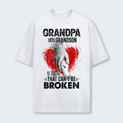Grandpa And Grandson A Bond That can't Be Broken T-Shirt 240126