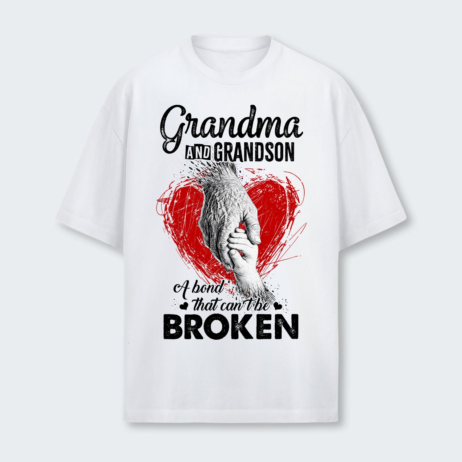 Grandma And Grandson A Bond That can't Be Broken T-Shirt 060126