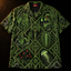 Bestiary of the Deep Hawaiian Shirt — Abyssal Creatures Print
