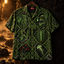 Bestiary of the Deep Hawaiian Shirt — Abyssal Creatures Print