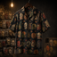 Crosfil The Costume Aisle Hawaiian Shirt — Vintage Halloween Mask Print